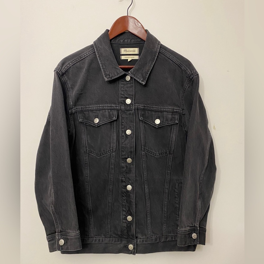 Madewell Charcoal Denim Jacket